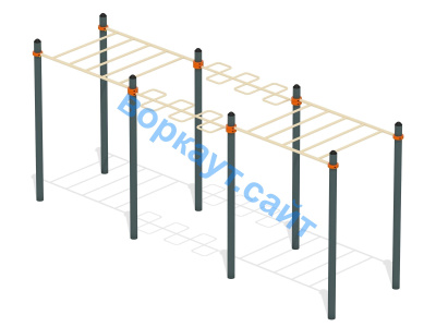 Воркаут комплекс рукоходов ВС-22 в Владивостоке