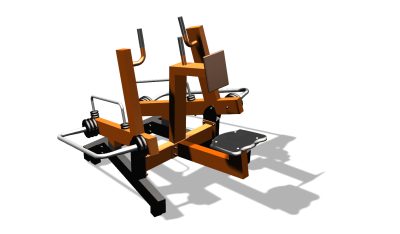 Силовой уличный тренажер  "Рычажная тяга"  УТ419 (тренажер находится на оптимизации у производства  и внешне может отличится от заявленной картинки в Владивостоке