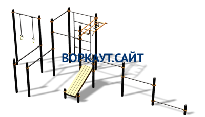 Спортивный комплекс воркаут ВС-95 в Владивостоке