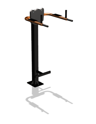 Уличный тренажер «Брусья-пресс» УТ 109 в Владивостоке