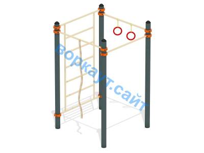 Воркаут комплекс ВC-18 в Владивостоке Воркаут комплекс ВC-18 в Владивостоке