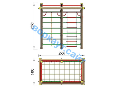 Детский спортивный комплекс ДСК 3108 в Владивостоке