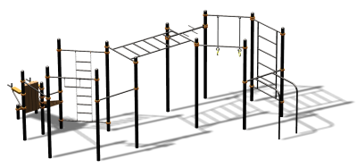 Спортивный комплекс воркаут ВС-86 в Владивостоке