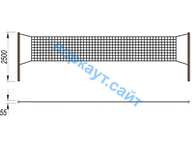 Волейбольные стойки СИО 3515 в Владивостоке