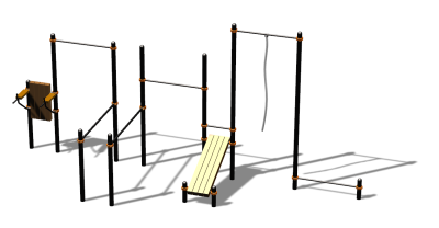 Спортивный комплекс воркаут ВС-90 в Владивостоке