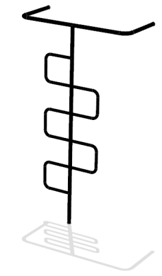 Стойки с шестом-змейка ВС-32 в Владивостоке