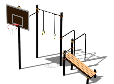 Спортивный комплекс воркаут ВС-143 в Владивостоке
