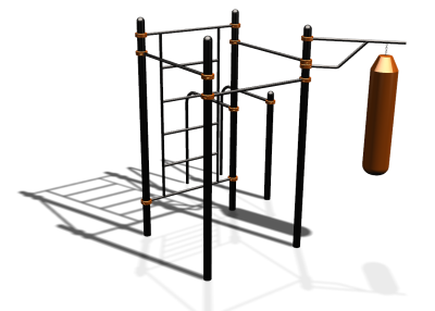 Спортивный комплекс воркаут ВС-144 в Владивостоке