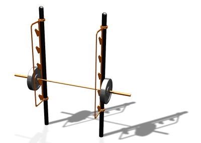 Спортивный комплекс воркаут ВС-84 в Владивостоке