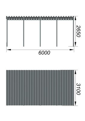 Теневой навес трибун МАФ 4130 в Владивостоке