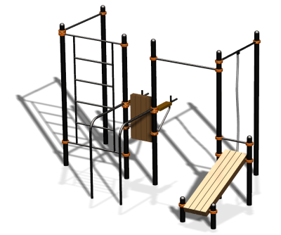 Спортивный комплекс воркаут ВС-145 в Владивостоке