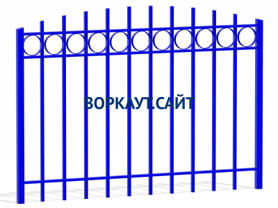 Ограждение спортивной площадки МАФ 5005 в Владивостоке