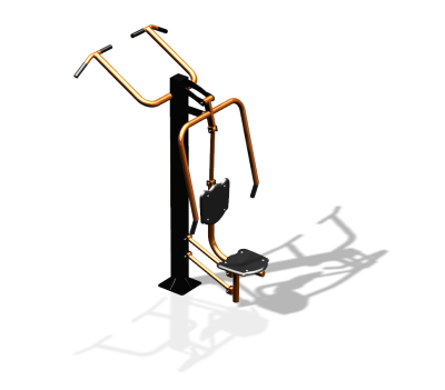 Уличный тренажер "Жим от груди Турник" УТ341 в Владивостоке
