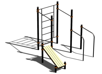 Спортивный комплекс воркаут ВС-123 в Владивостоке