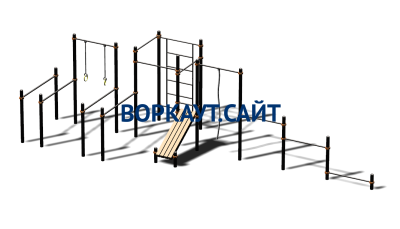 Спортивный комплекс воркаут ВС-83 в Владивостоке