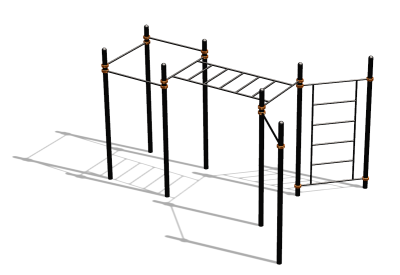 Спортивный комплекс воркаут ВС-117 в Владивостоке