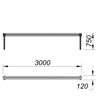 Бум бревно ДСК 3540 в Владивостоке